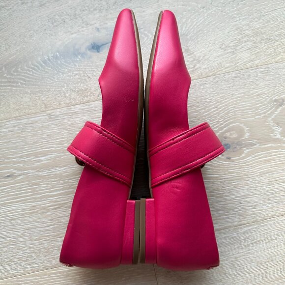 Sam & Libby Pink Mary Janes with Crystal Flower Buckle - Picture 4 of 8